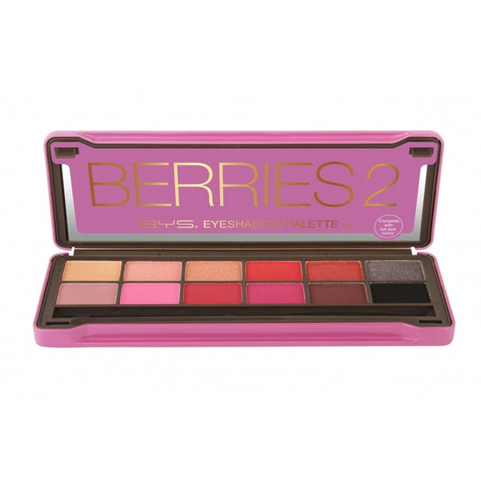 BYS Berries 2 Paleta Sombras Mate y Metalizadas