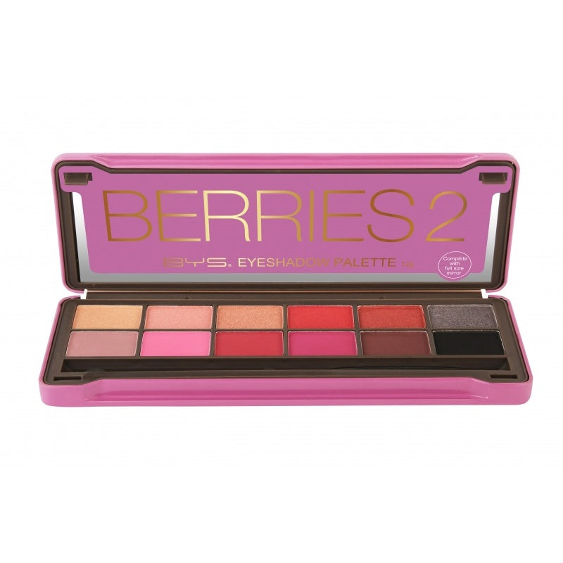 BYS Berries 2 Paleta Sombras Mate y Metalizadas