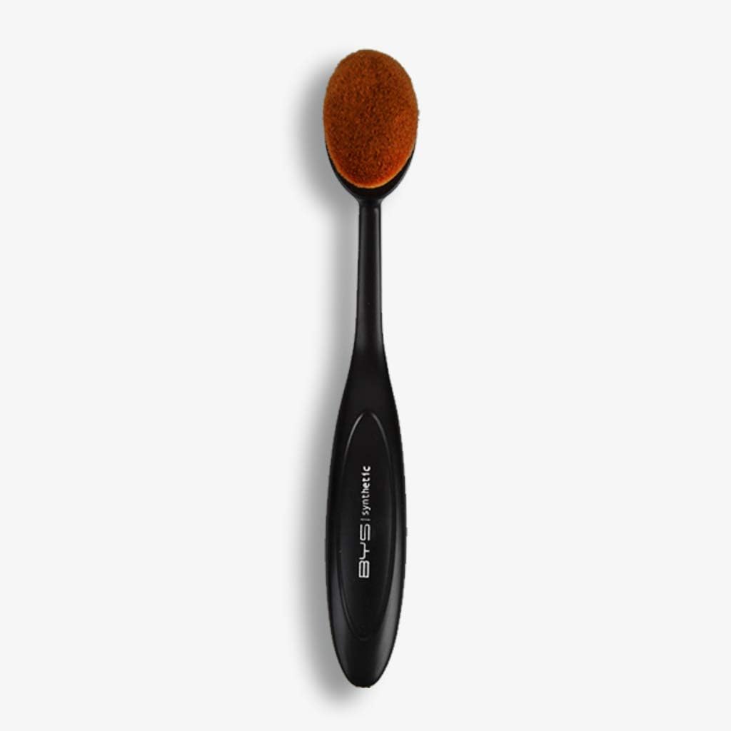 Oval contour brush