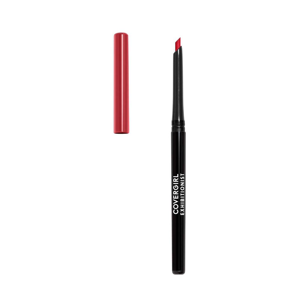 COVERGIRL - Delineador de labios exhibicionista, Rojo cereza 220, 0.012 onzas