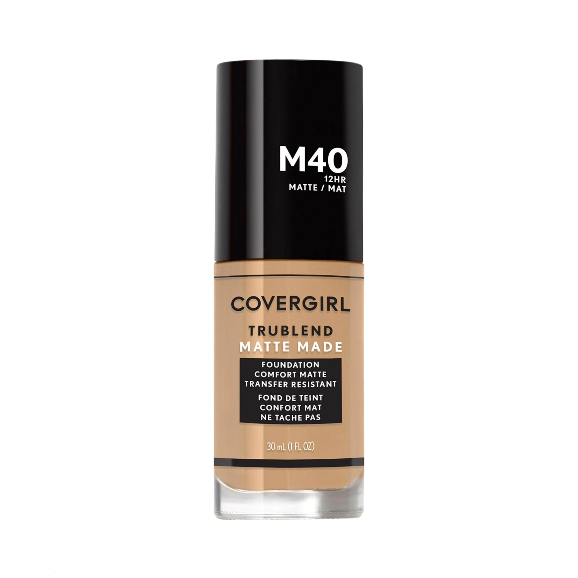 COVERGIRL TruBlend Matte Made Liquid Foundation, Classic Beige, 1 Fl Oz (Pack of 1)