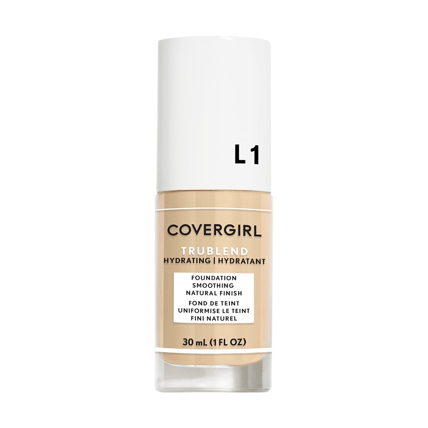 COVERGIRL Trublend Liquid Makeup Natural Beige M1 1 Fl Oz, 1.000-Fluid Ounce