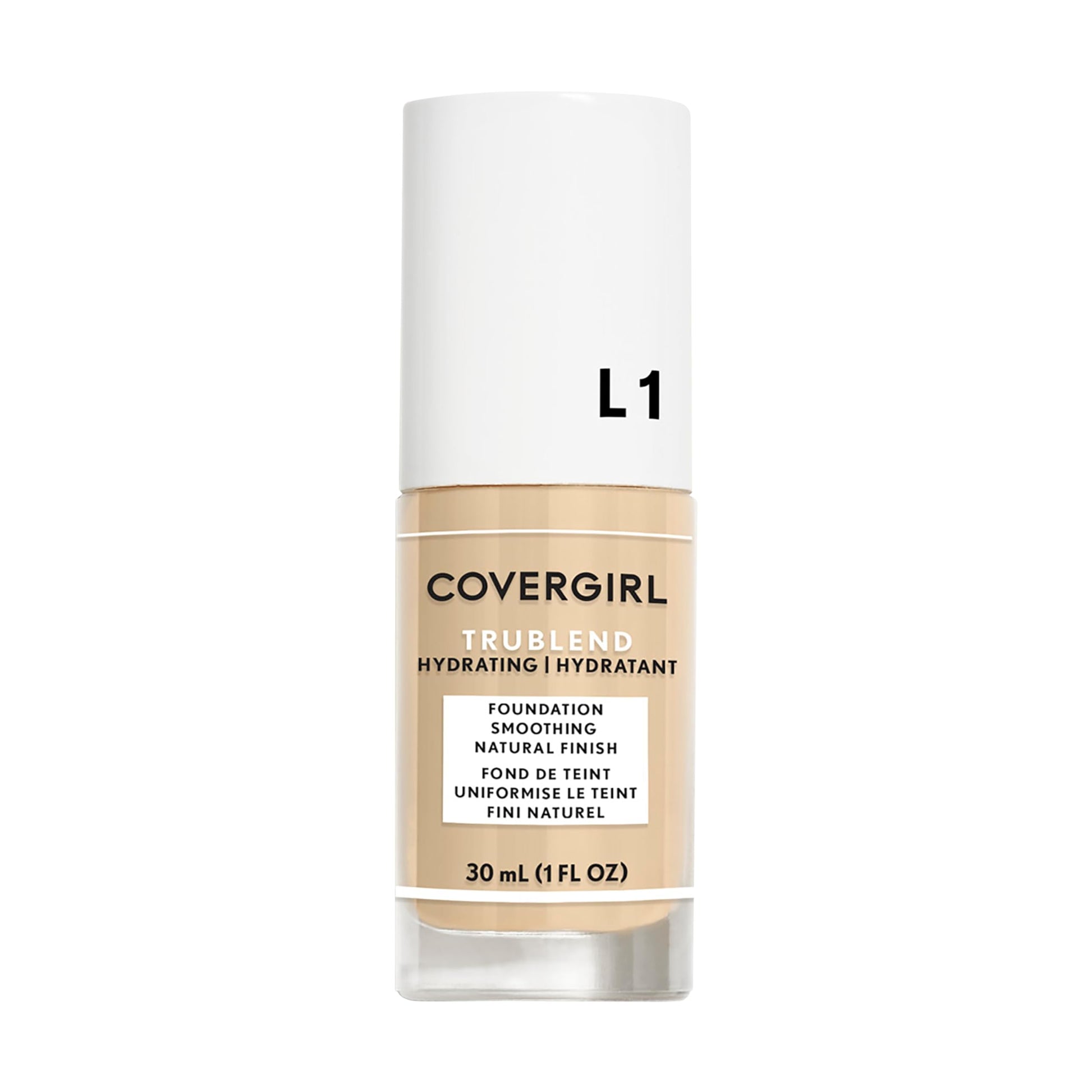 COVERGIRL Trublend Liquid Makeup Natural Beige M1 1 Fl Oz, 1.000-Fluid Ounce