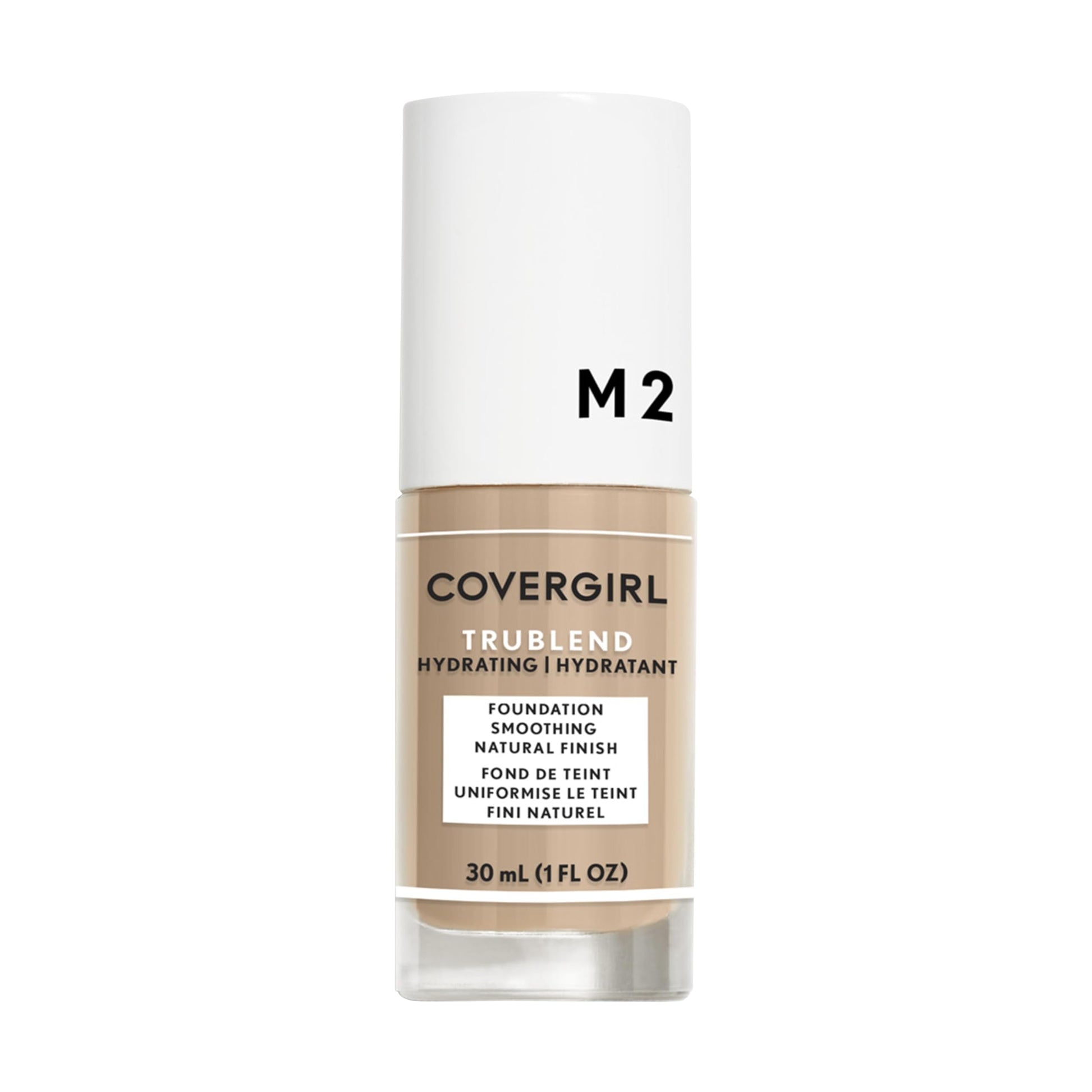 COVERGIRL Trublend Liquid Makeup Natural Beige M1 1 Fl Oz, 1.000-Fluid Ounce