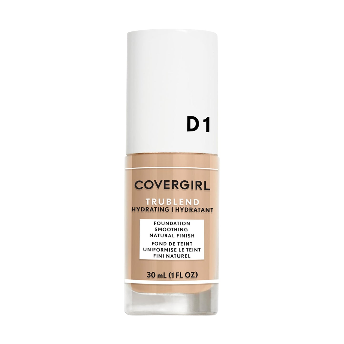 COVERGIRL Trublend Liquid Makeup Natural Beige M1 1 Fl Oz, 1.000-Fluid Ounce