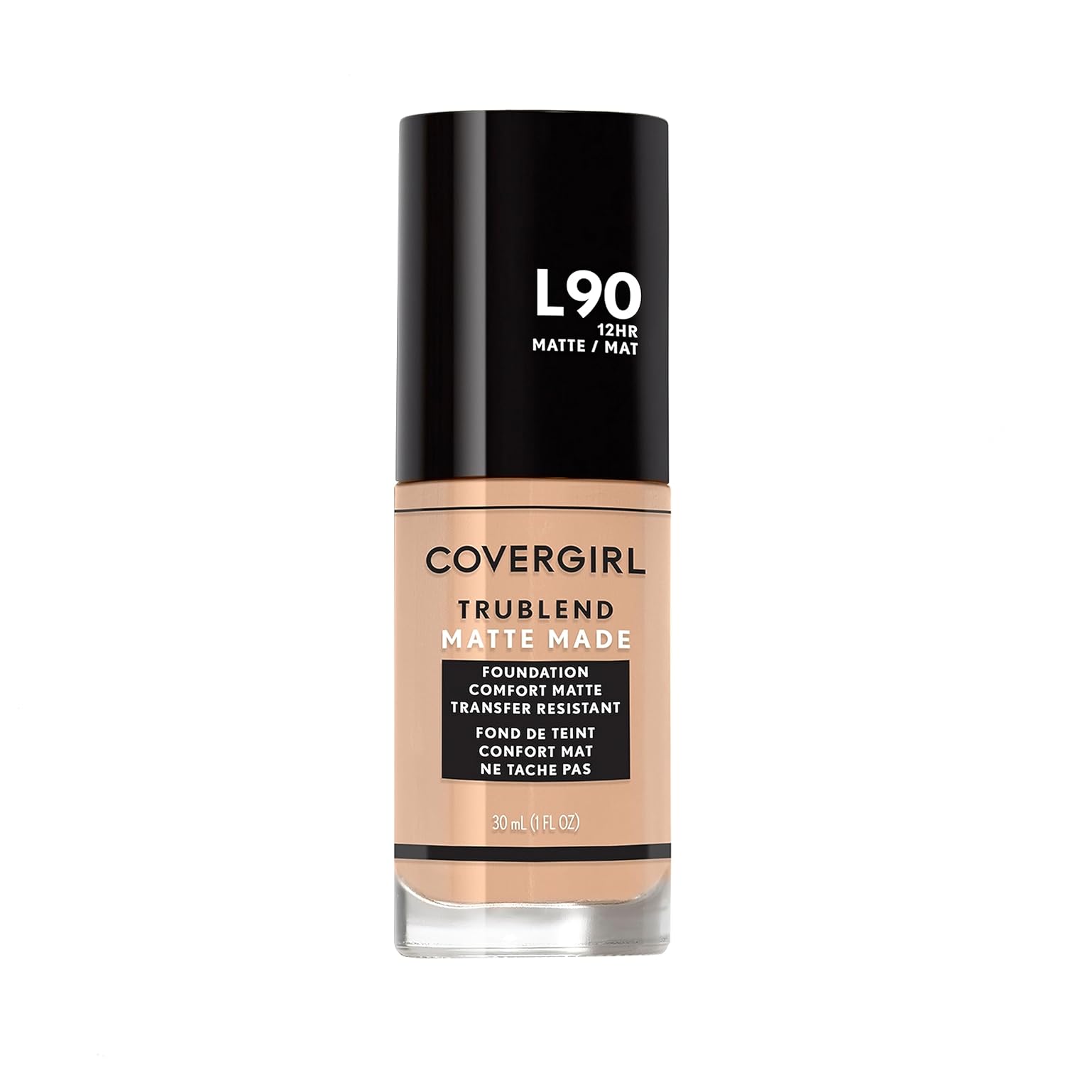 COVERGIRL TruBlend Matte Made Liquid Foundation, Classic Beige, 1 Fl Oz (Pack of 1)