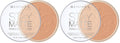Rimmel London Stay Matte 001 Transparent - Polvo prensado, ligero, alta cobertura, control de brillo, 0.49 onzas