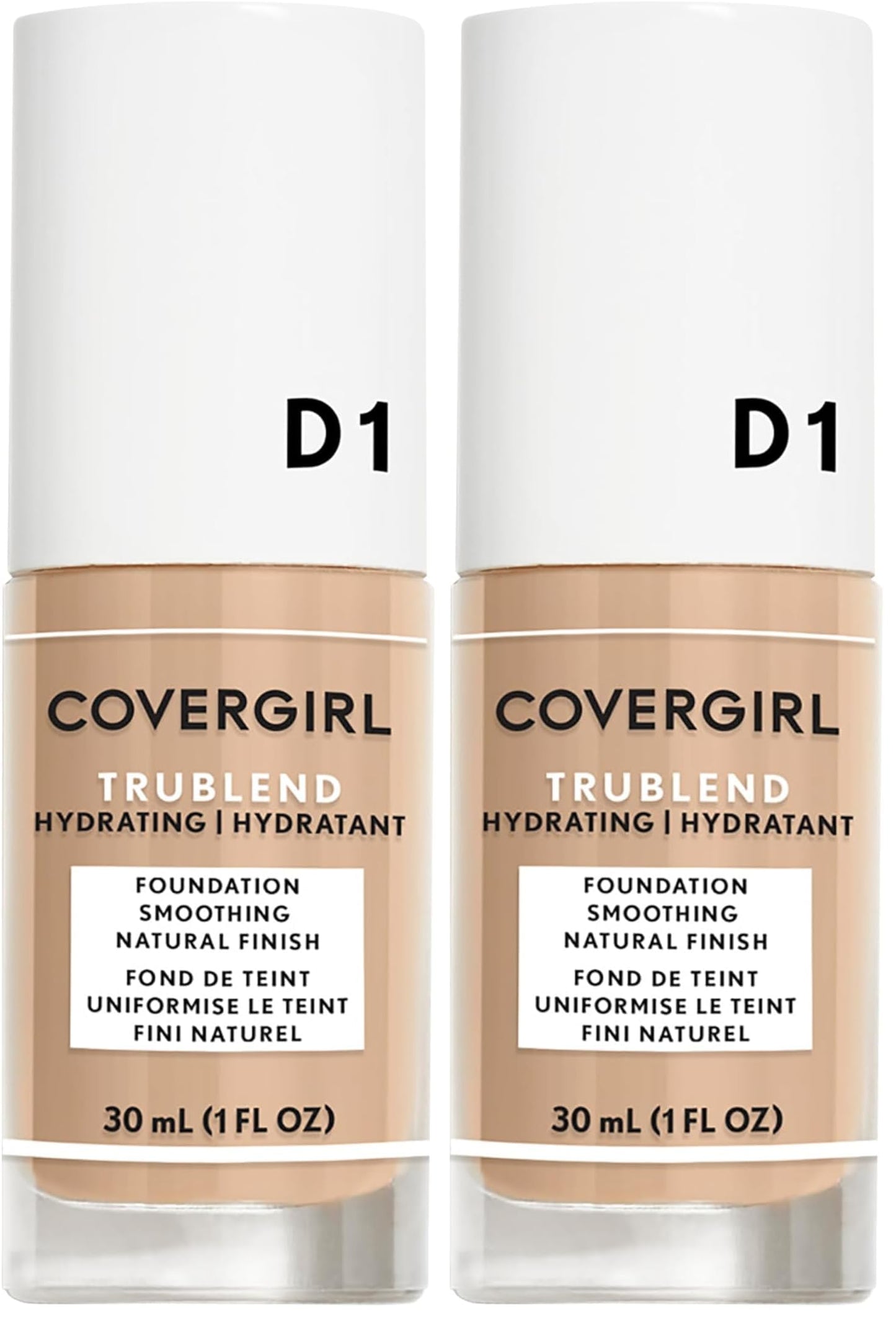 COVERGIRL Trublend Liquid Makeup Natural Beige M1 1 Fl Oz, 1.000-Fluid Ounce