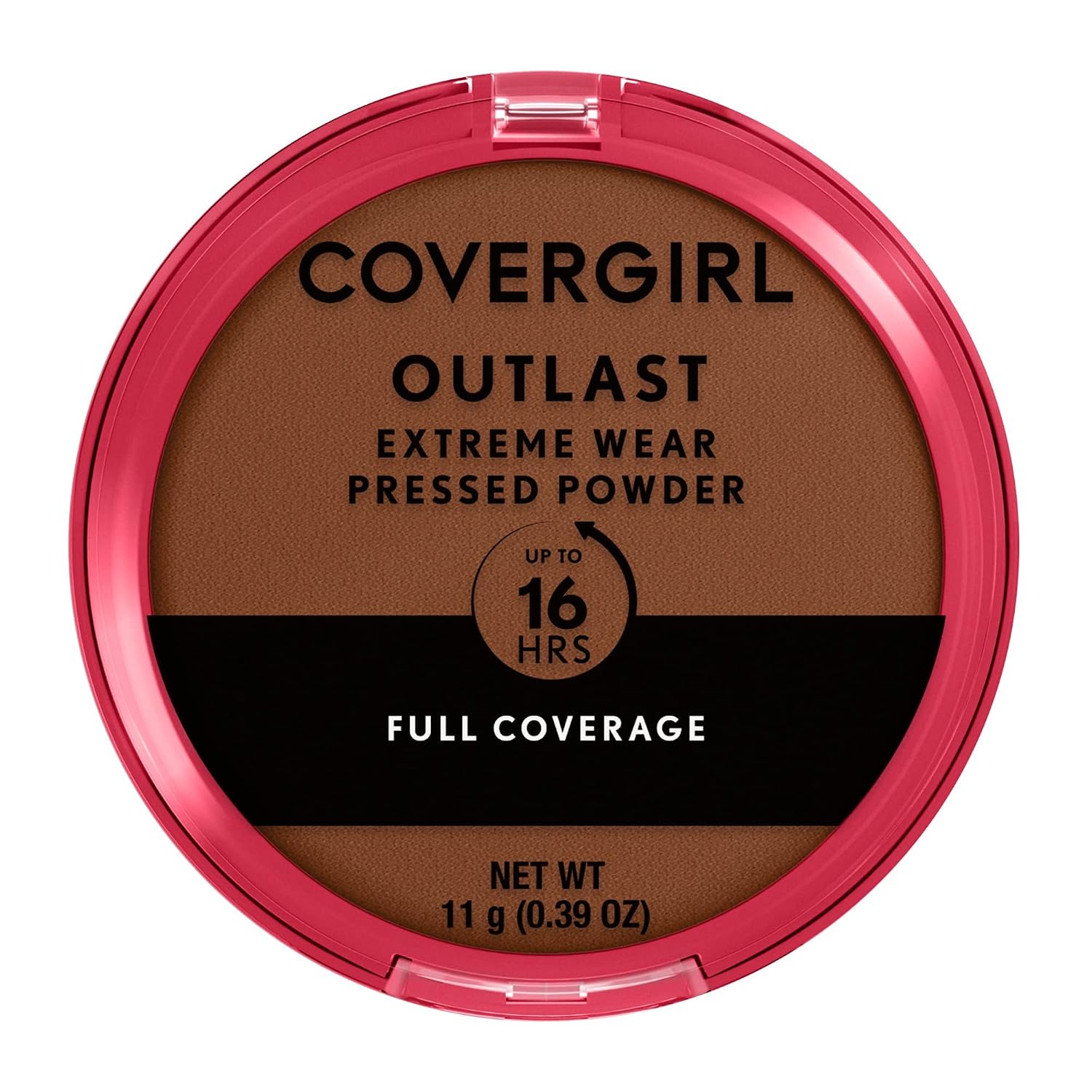 COVERGIRL Outlast Extreme Wear - Polvo prensado, 880 capuchino, 0.38 onzas
