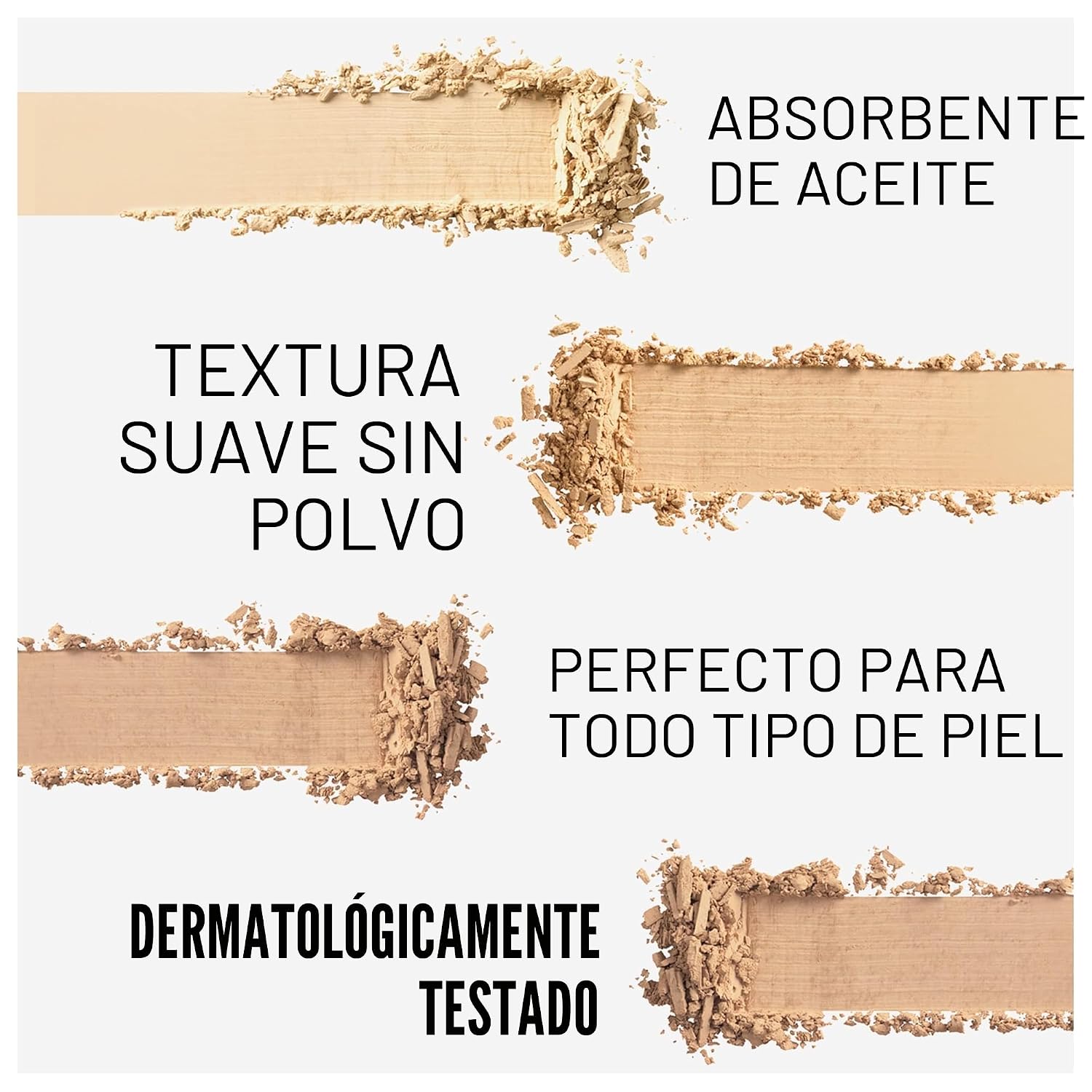 Rimmel London Stay Matte 001 Transparent - Polvo prensado, ligero, alta cobertura, control de brillo, 0.49 onzas
