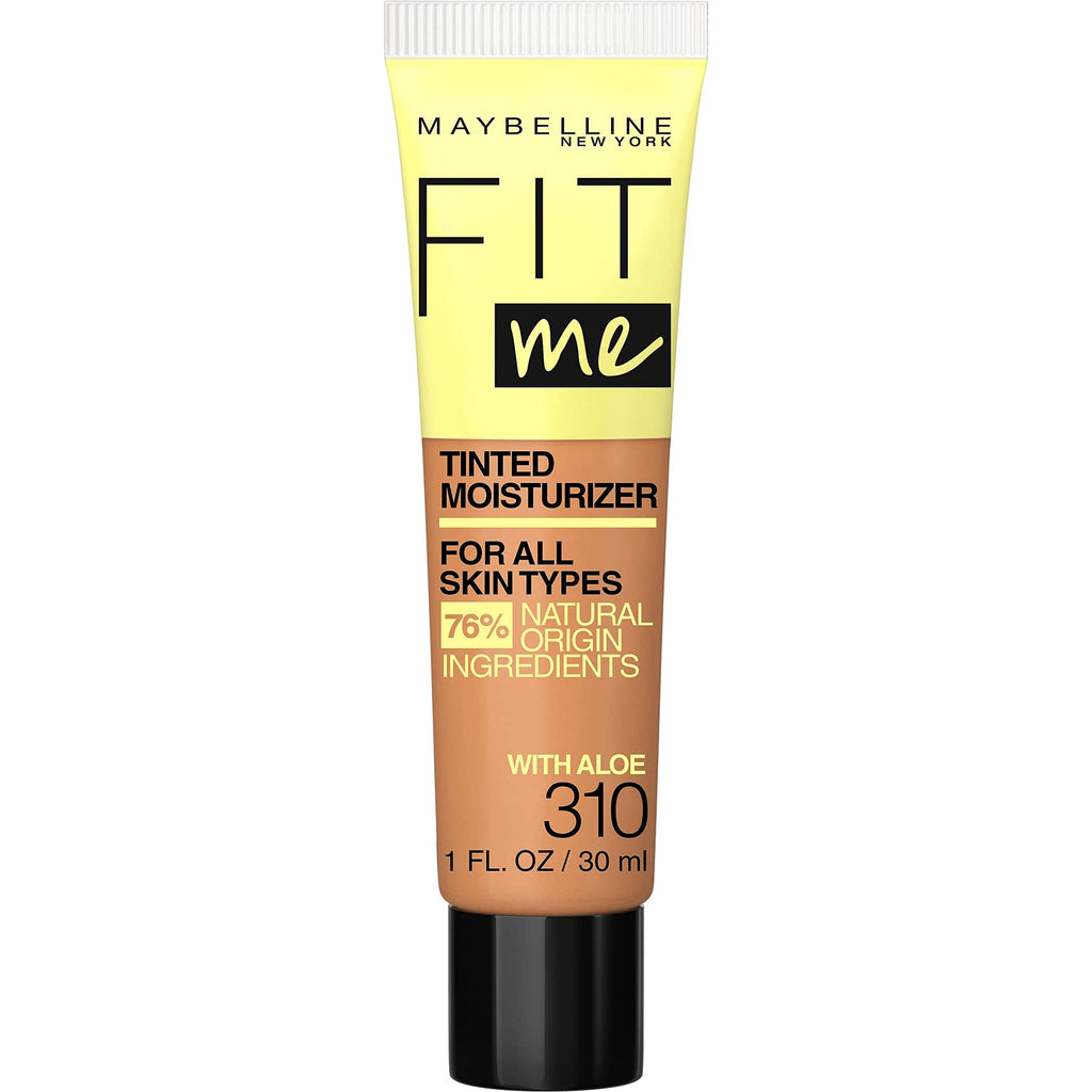 Maybelline Fit Me Tinted Moisturizer, Natural Coverage, Face Makeup, 355, 1 Count