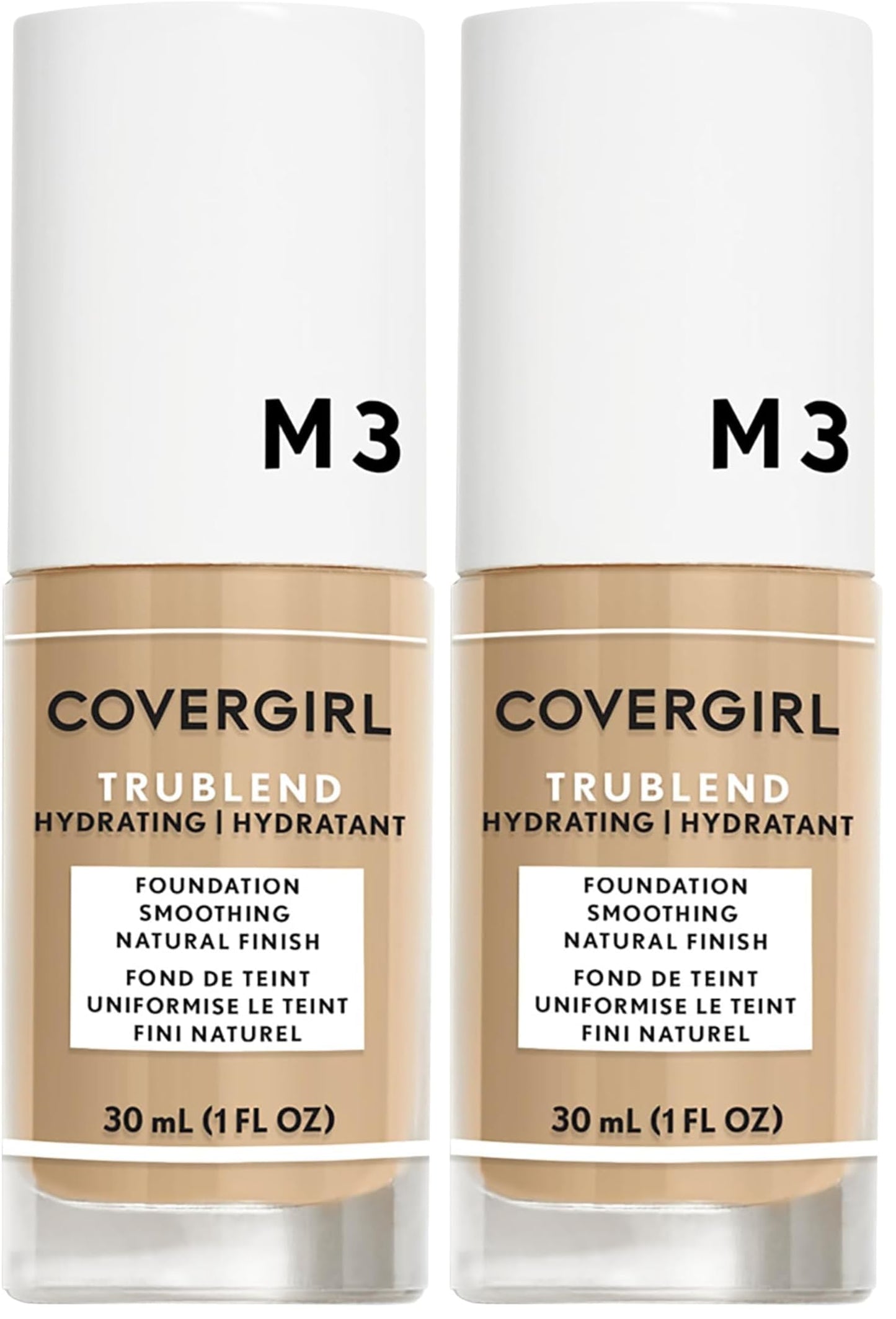 COVERGIRL Trublend Liquid Makeup Natural Beige M1 1 Fl Oz, 1.000-Fluid Ounce