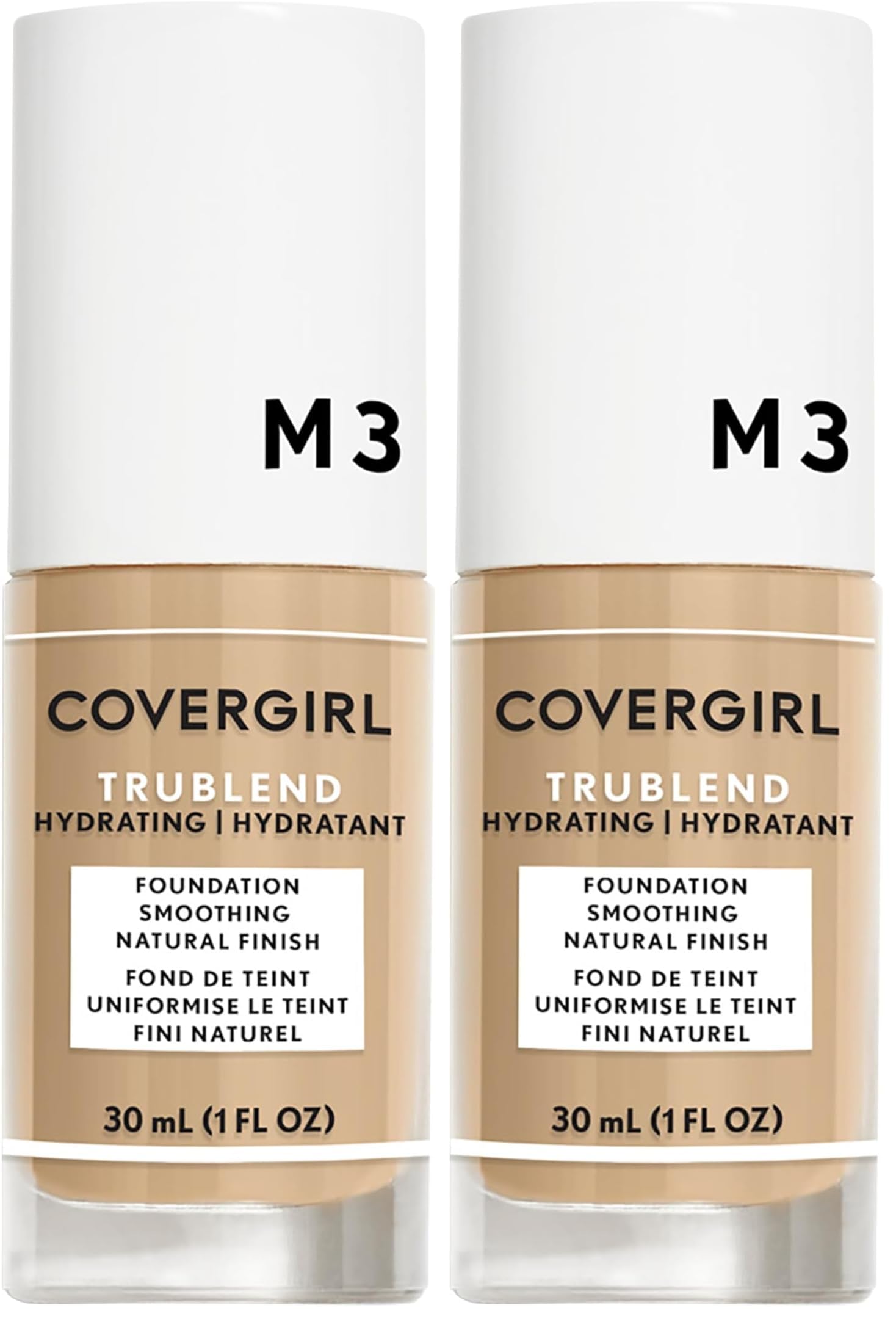 COVERGIRL Trublend Liquid Makeup Natural Beige M1 1 Fl Oz, 1.000-Fluid Ounce