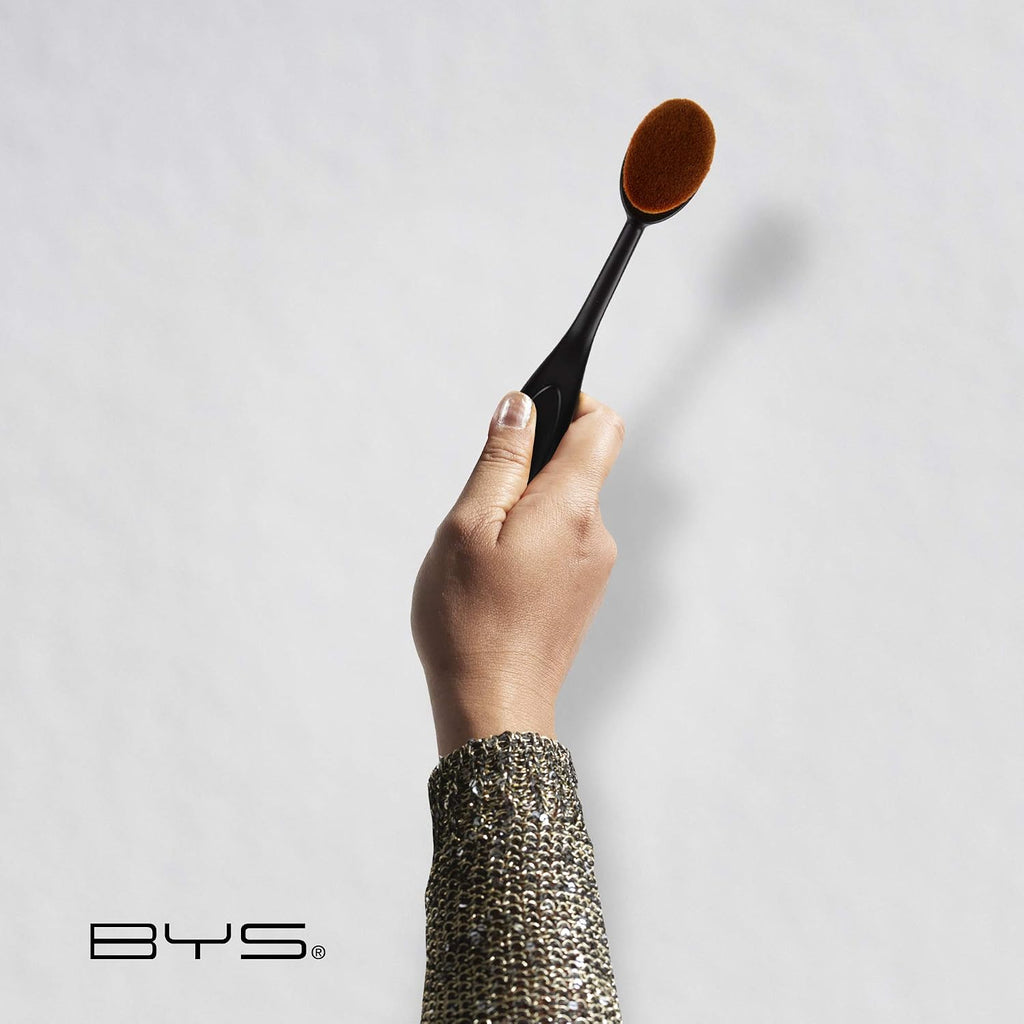 Oval contour brush