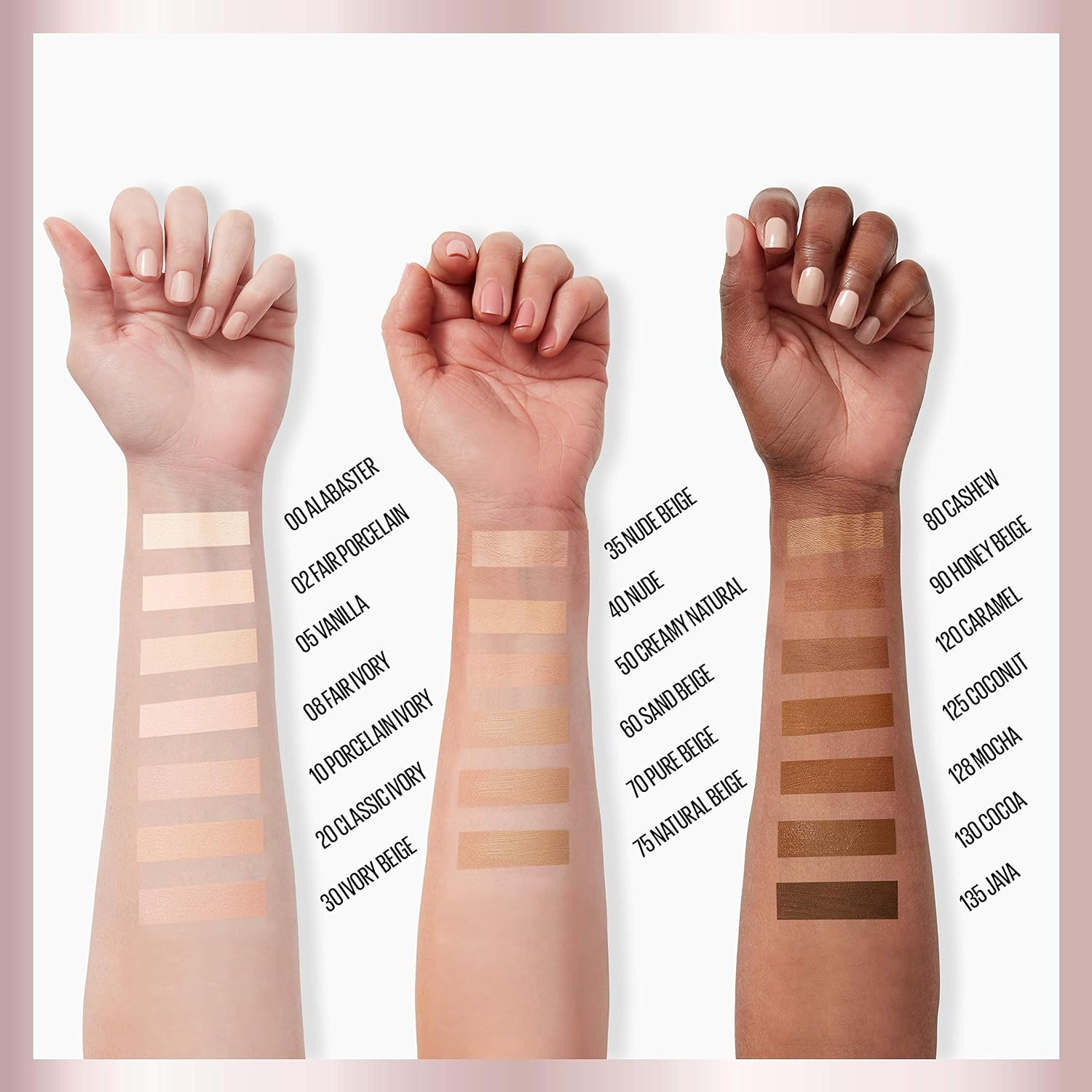 Maybelline Dream Radiant Liquid - Maquillaje hidratante de cobertura media, base líquida ligera, beige nude, 1 unidad