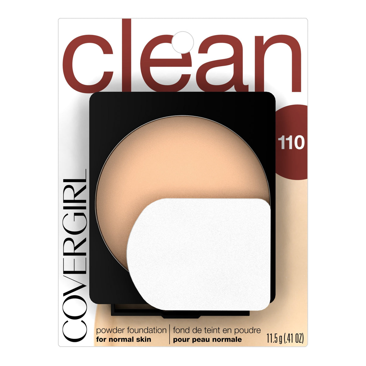 Covergirl Clean Polvo Compacto, 130 Classic Beige