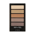 Paleta de Sombras Efecto Mate 5 Tonos BYS
