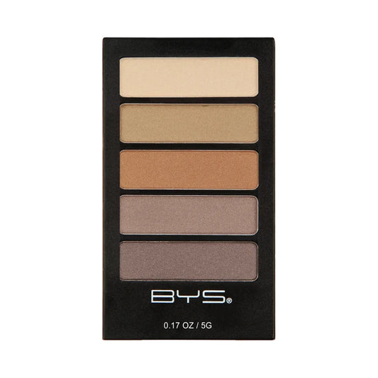 BYS - Paleta de Sombras Mate (5 Tonos)